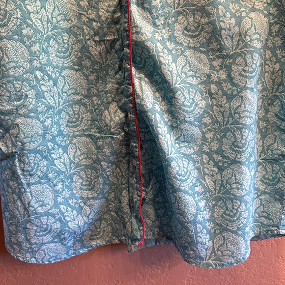 World Market Women’s Long Button Down Pajamas Long Sleeve Cotton Size S/M - Picture 6 of 13